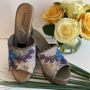 Kenzie boho wedge sandal